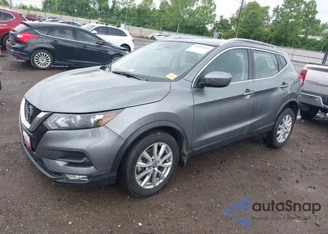 2021 Nissan Rogue Sport Sv Awd Xtronic Cvt from USA, damaged, VIN JN1BJ1BW7MW671443